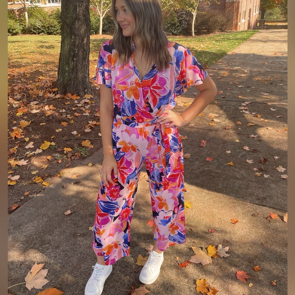 Veronica M Short Sleeve Jumpsuit